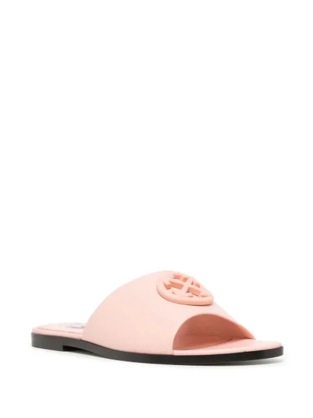 Sandale Off-white fără toc alb