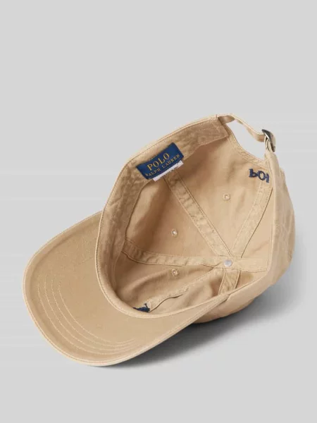 Czapka z daszkiem Ralph Lauren Chino Ball junior beżowy