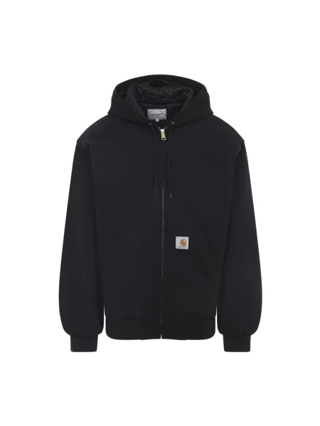 Kurtka Carhartt Wip z logo płócienna czarna
