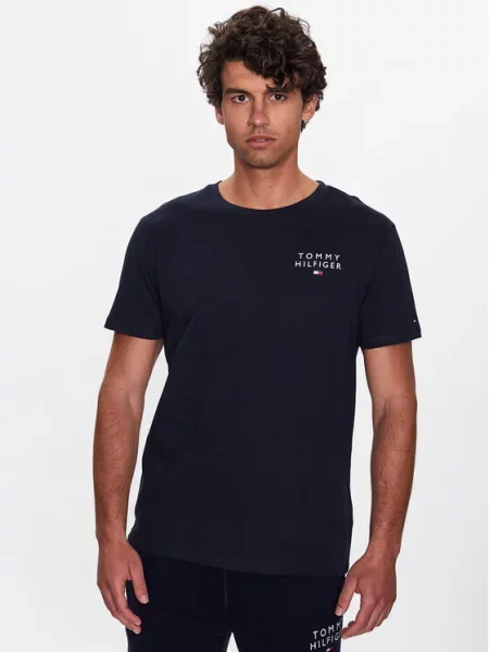 Tommy Hilfiger Marškinėliai Tamsiai mėlyna