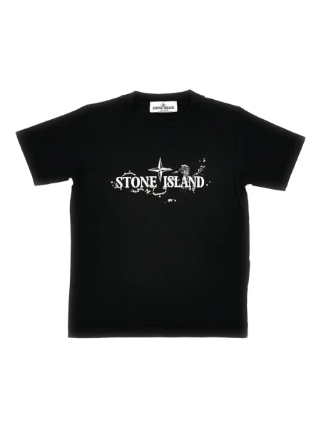 Koszulka dziecięca Stone Island czarna