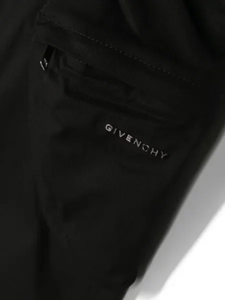 Spodnie dziecięce Givenchy czarne