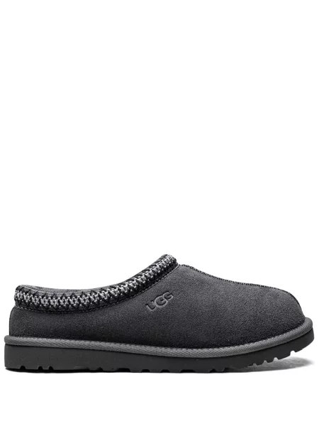 Papuci de casă Ugg din piele de căprioară gri
