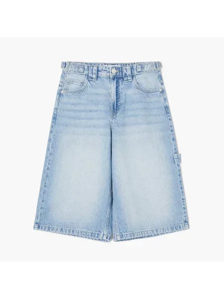 Джинсовые шорты Cropp синие