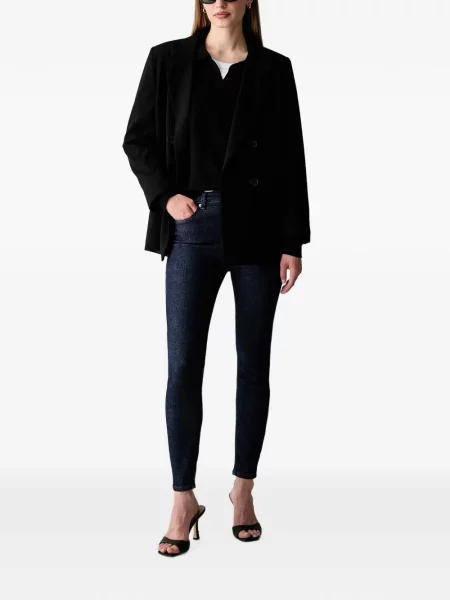 С яка поло тениска Karl Lagerfeld Jeans бродирана черно
