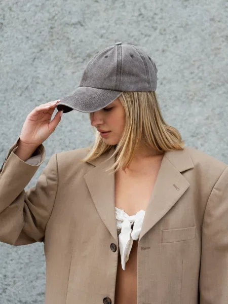 Кепка Without серая