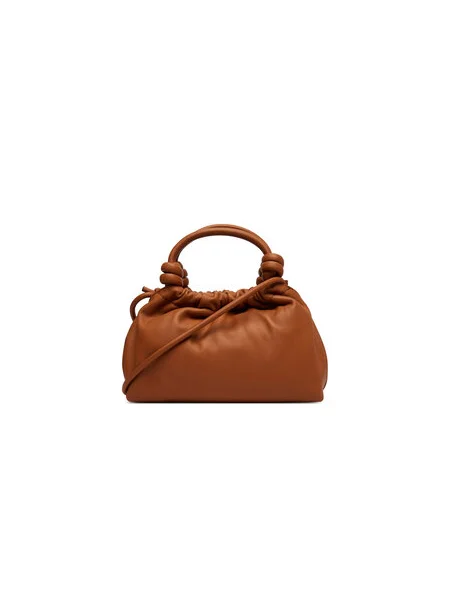 Tommy Hilfiger Kabelka Th Soft Leather Med Crossover hnedá