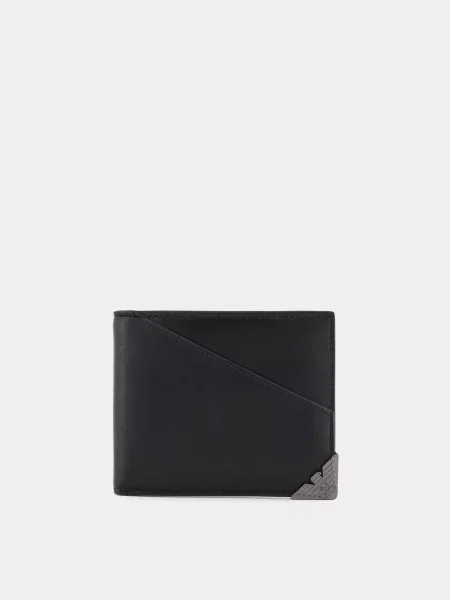 Emporio Armani Гаманець Шкіра чорний