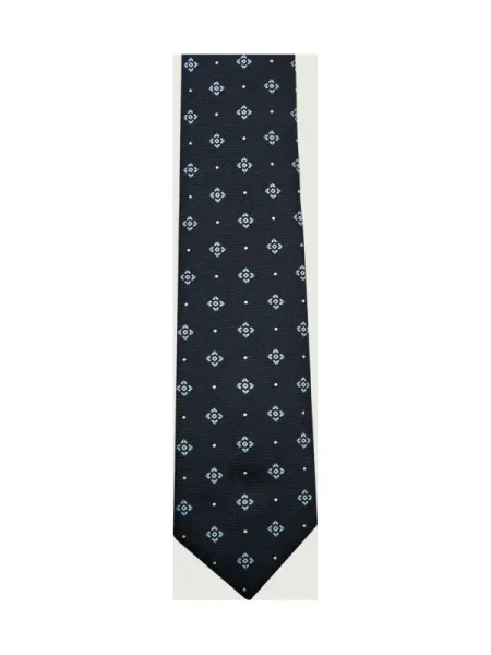 BOSS BLACK De mătase cravată H-TIE negru