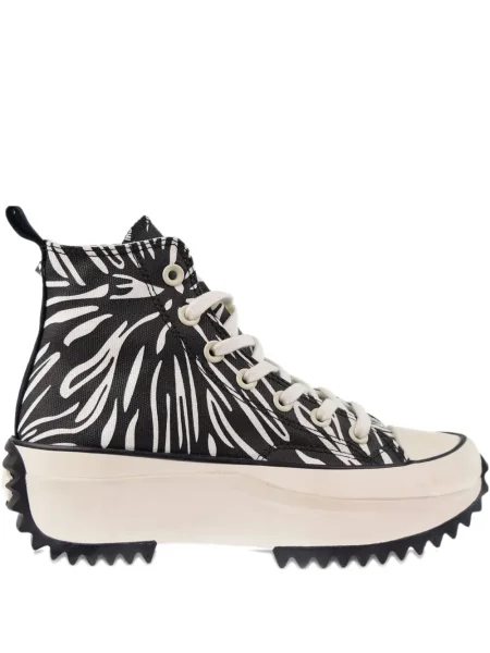 Sneakerși Converse Chuck Taylor All Star cu platformă alergare alb