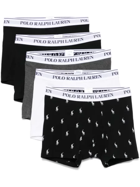 Siuvinėtos kostiumas kojines Polo Ralph Lauren ruoželis balta