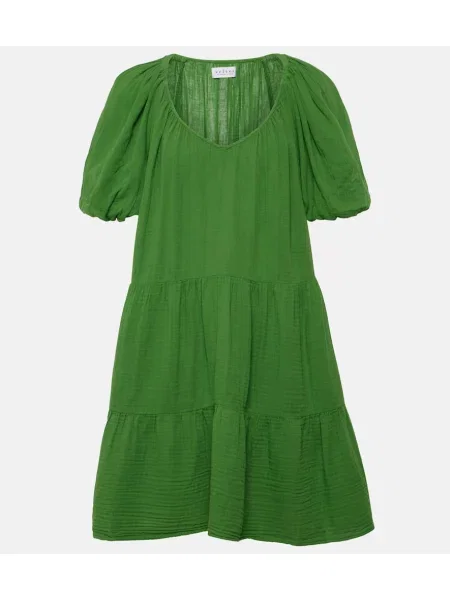 Zamatové šaty Velvet zelená