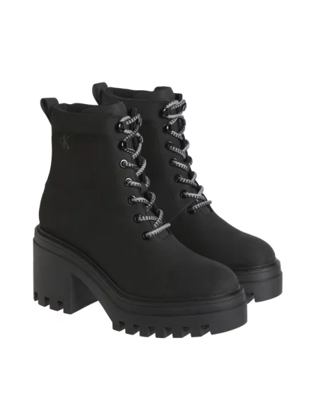 Buty do kostki Calvin Klein Jeans chunky czarne