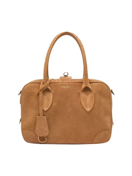 Torebka Golden Goose skórzana brązowa