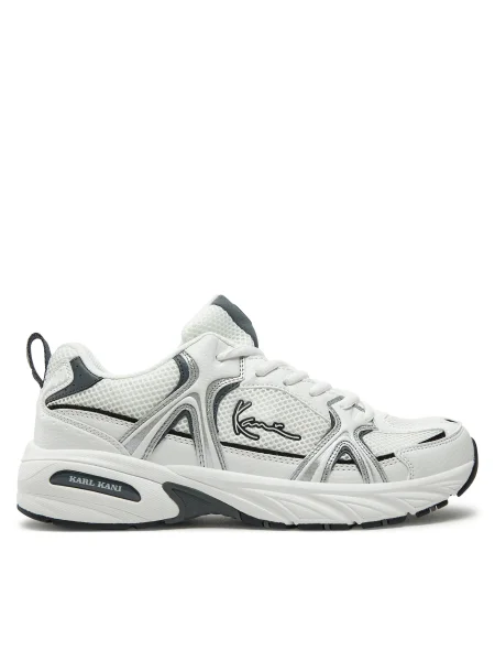 Sneakerși Karl Kani alb