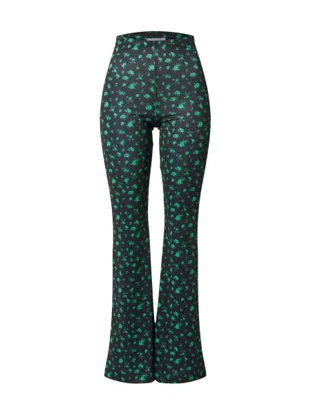 EDITED Pantaloni Zelinda verde negru