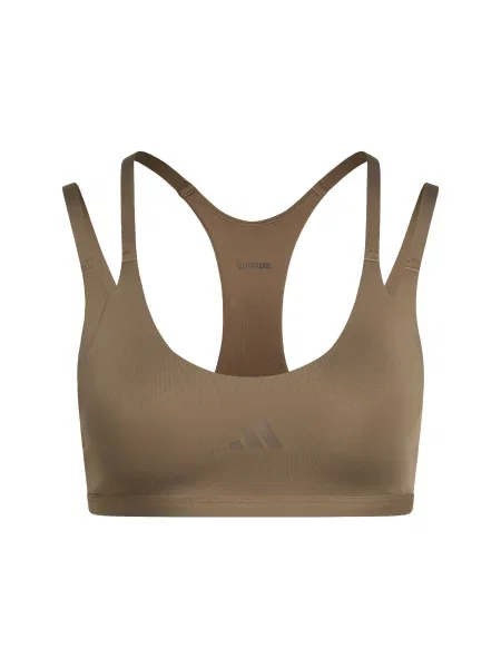 ADIDAS PERFORMANCE Αθλητικό σουτιέν Optime Workout χακί