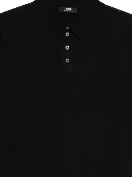 Tricou polo Alpha Studio negru