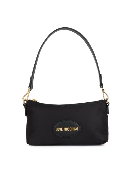 Torebka Love Moschino z logo czarna