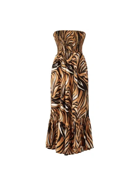 Sukienka maxi Twinset bez ramiączek