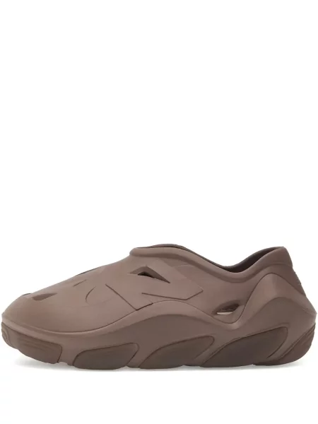 Sneakerși New Balance Fresh Foam slip-on din piele de căprioară gri