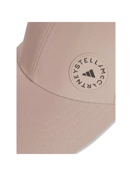Czapka z daszkiem Adidas By Stella Mccartney beżowa