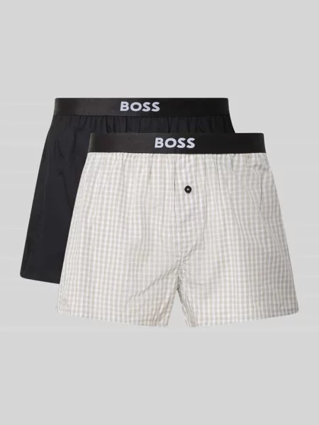 Bokserki Hugo Boss Pack Boxer Shorts Ew Light Grey L szare