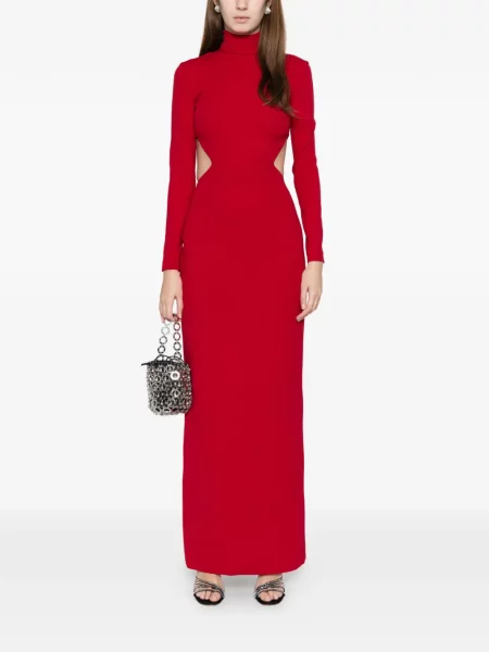 Rochie maxi Solace London de costum roșu