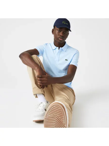 Lacoste поло синє