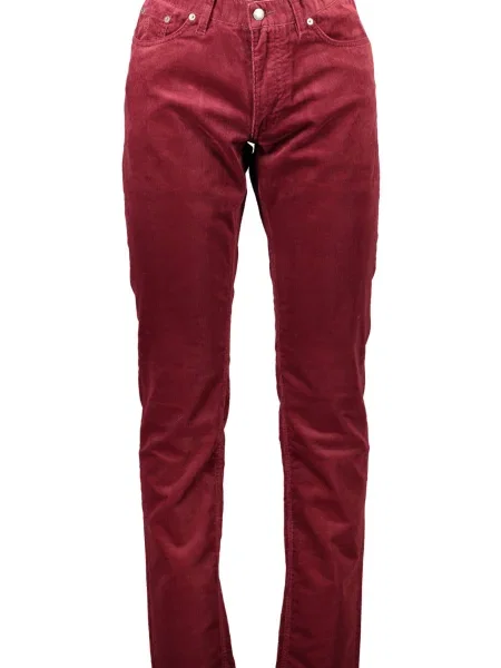 Pantaloni Gant roșu