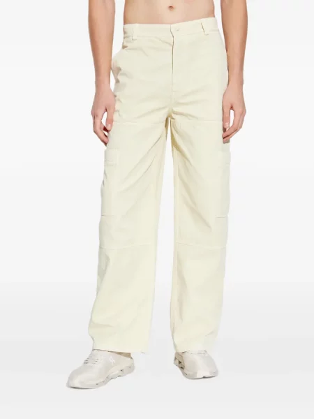 Pantaloni cargo Off-white alb