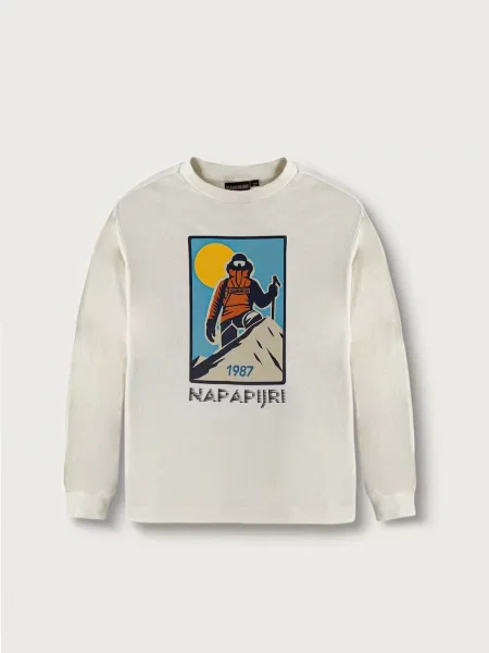 Napapijri лонгслів дитячий S-ELLIS LS