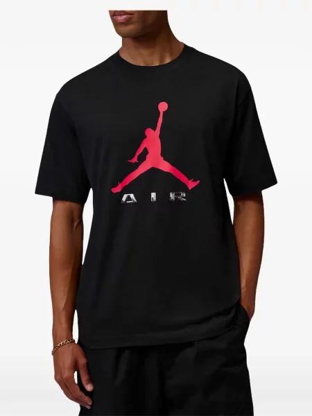 Koszulka Jordan z nadrukiem czarna