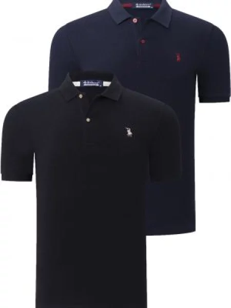 Polo majica Dewberry črna