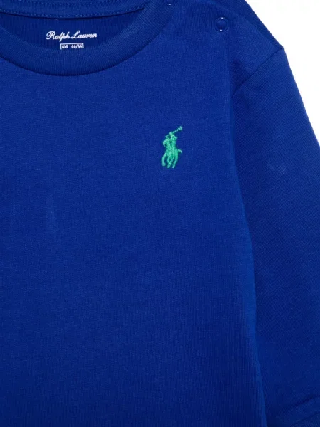 Koszulka polo dziecięca Polo Ralph Lauren niebieska