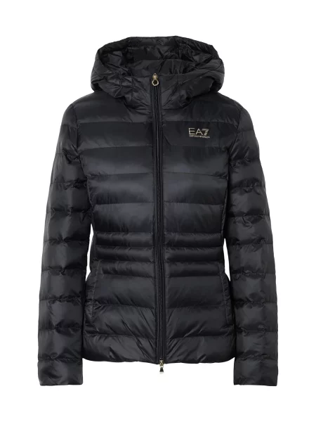 Emporio Armani Geacă de primăvară-toamnă negru alb