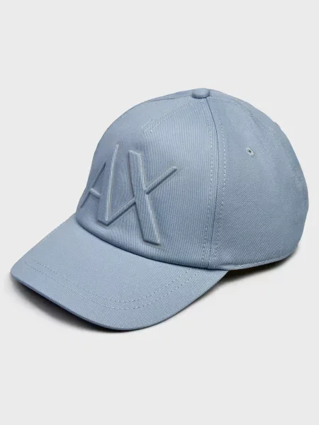 Кепка Armani Exchange блакитна