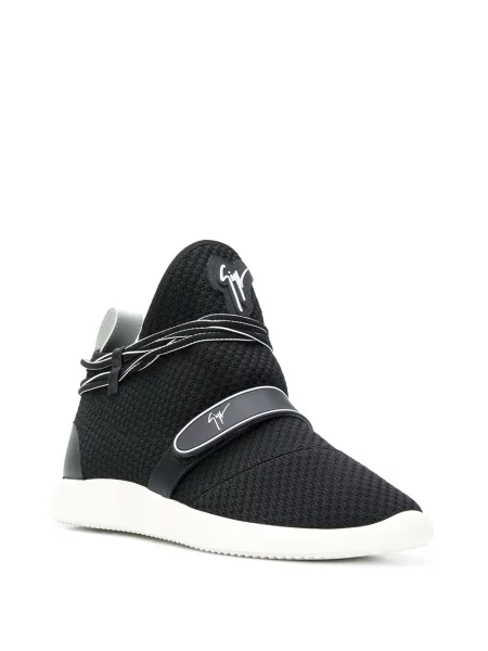 Sneakerși Giuseppe Zanotti cu autograf negru