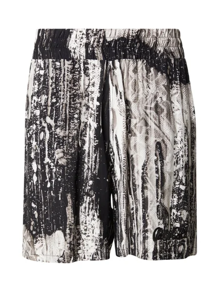 Carlo Colucci Pantaloni negru / murdar alb