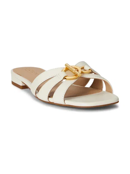 Lauren Ralph Lauren Saboți BLAIKE' alb