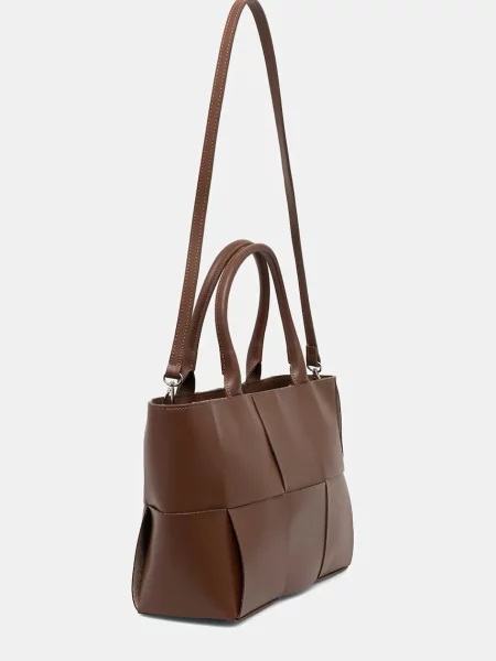 Шкіряна сумочка Answear.LAB коричневий