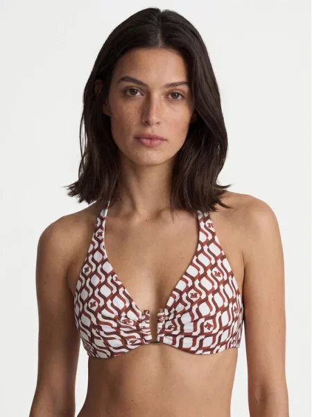 Купальник Max Mara Beachwear коричневый