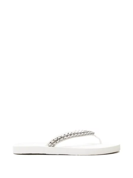 Șlapi Tory Burch alb