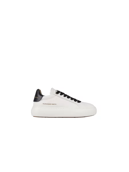Sneakersy Alexander Smith skórzane białe