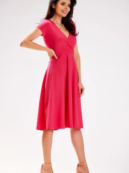 Midi obleka Infinite You rdeča