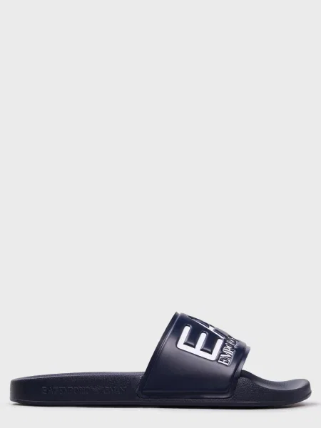 Шлепанцы Ea7 Emporio Armani синие