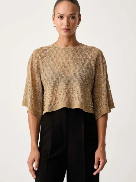 Twinset bluză pentru femei cu vâscoză