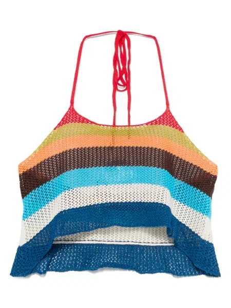 Top Dsquared2 tricotate albastru