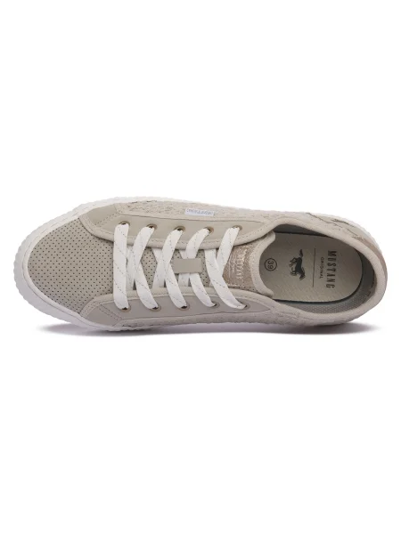 Pantofi Mustang bej
