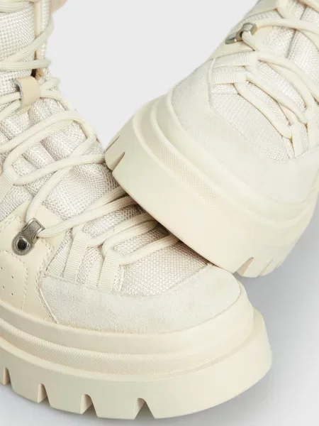 Кожаные ботинки Prpy белые